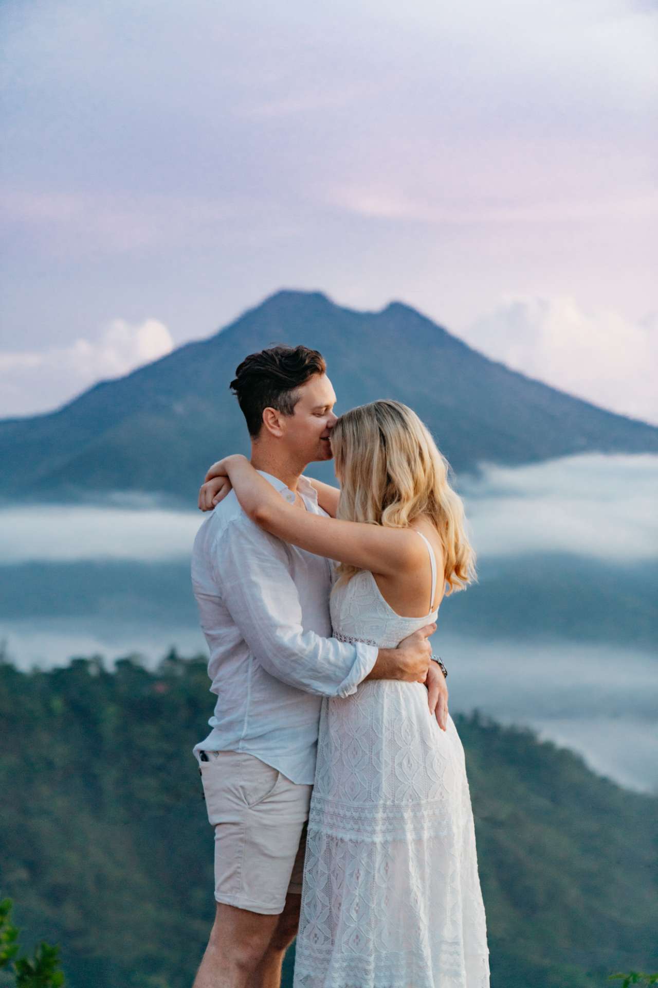 mykeala kim engagement session bali batur black lava