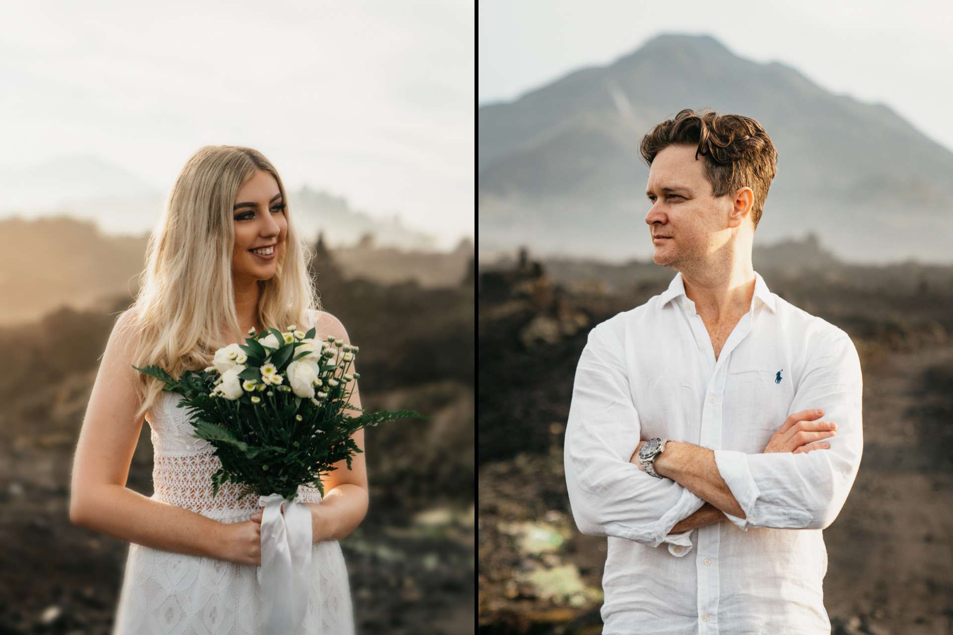 mykeala kim engagement session bali batur black lava