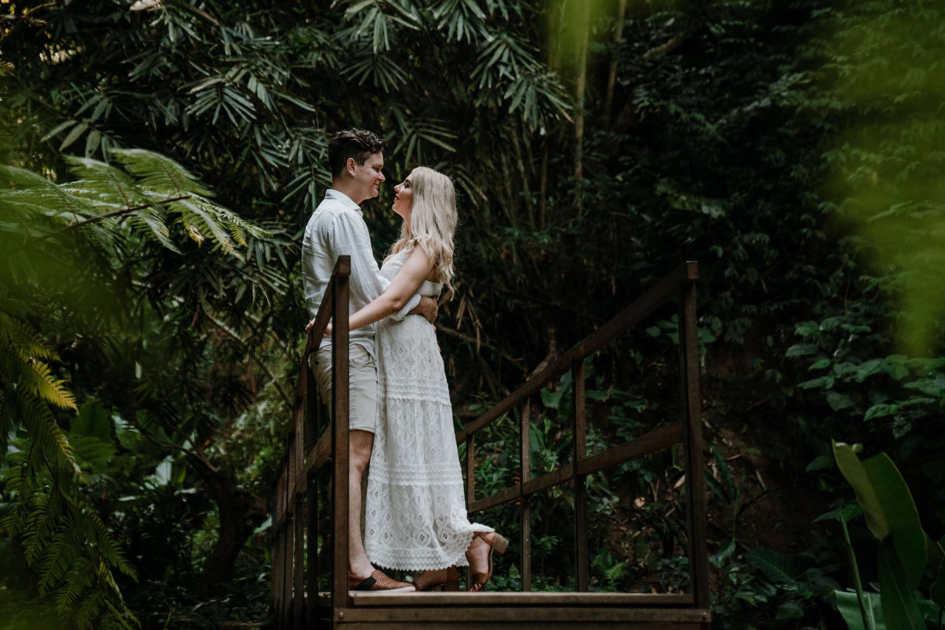 mykeala kim engagement session bali tibumana waterfall