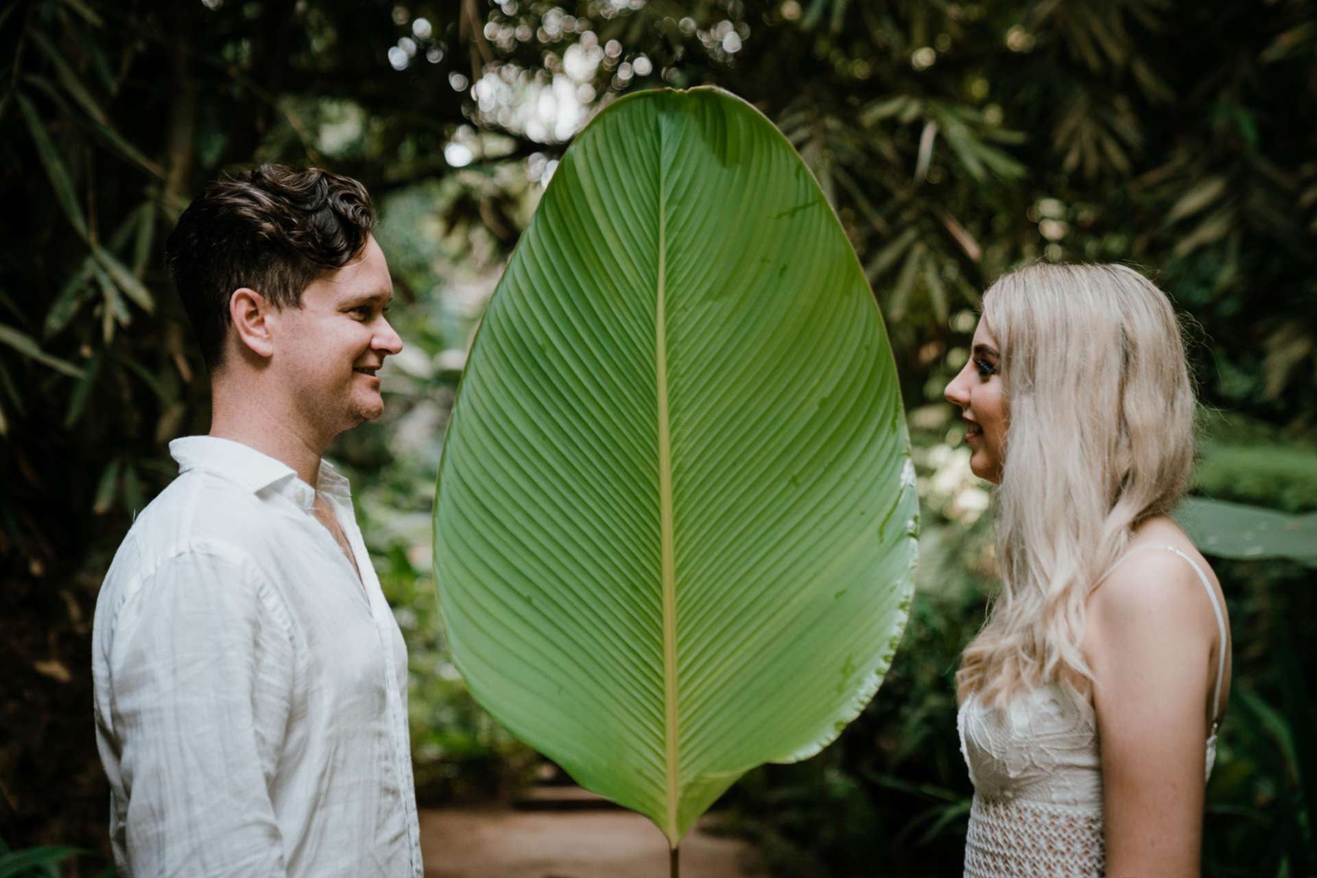 mykeala kim engagement session bali tibumana waterfall