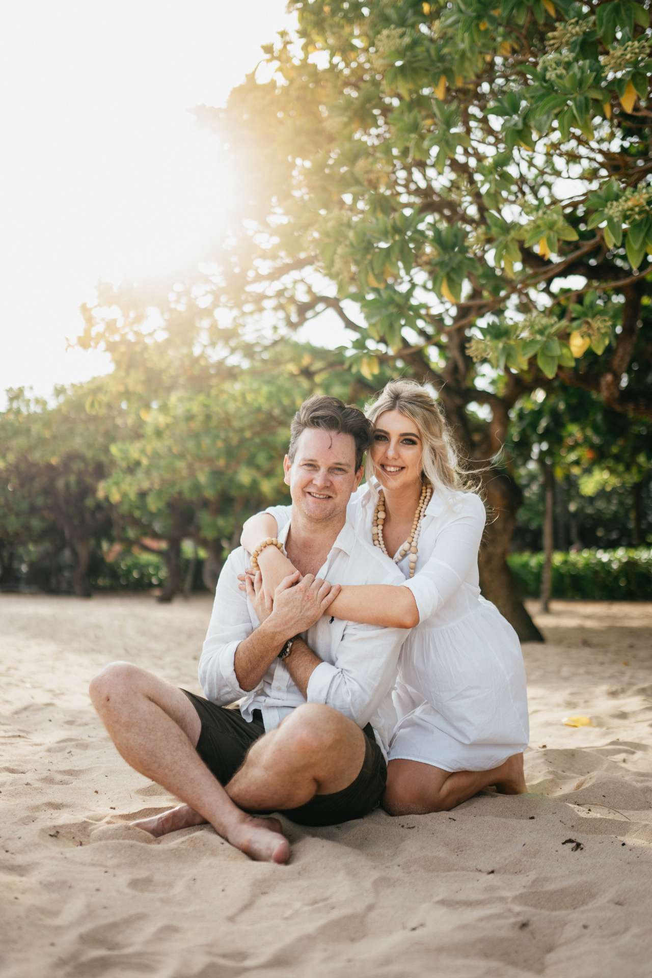 mykeala kim engagement session bali nusa dua beach