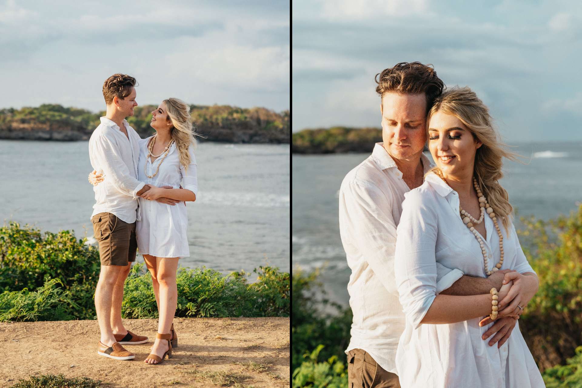 mykeala kim engagement session bali nusa dua beach