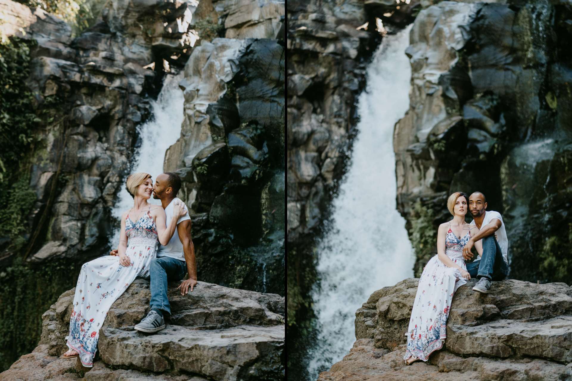vanessa robert photoshoot blangsinga waterfall bali