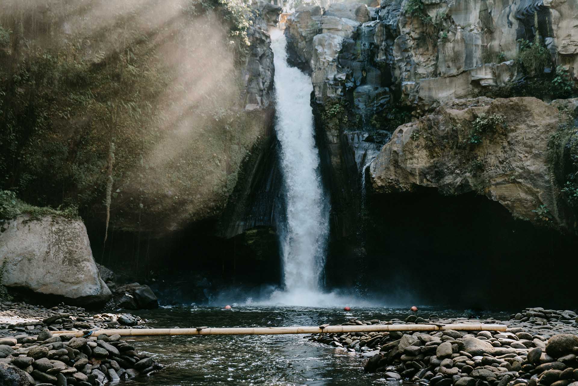 vanessa robert photoshoot blangsinga waterfall bali