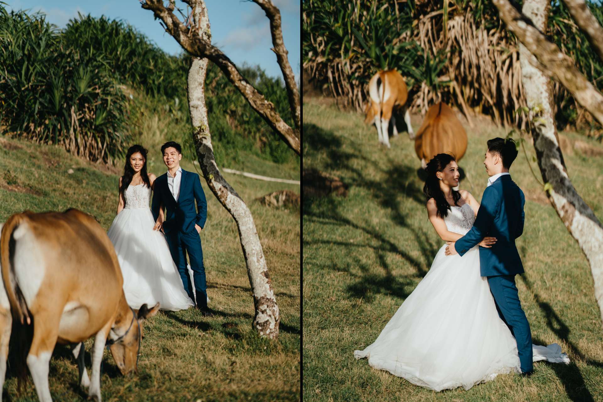 via roy prewedding bali nyayi beach
