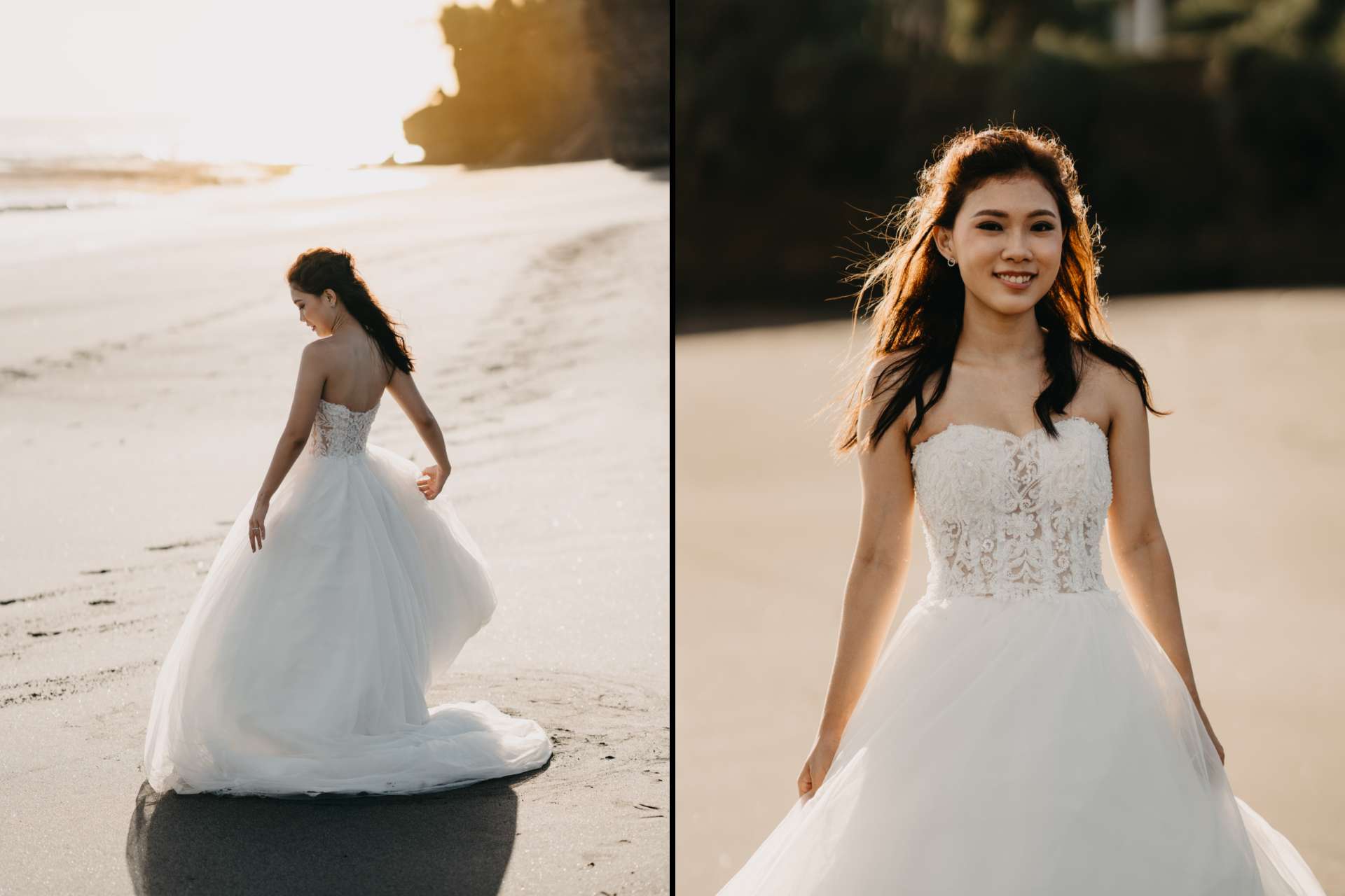 via roy prewedding bali nyayi beach