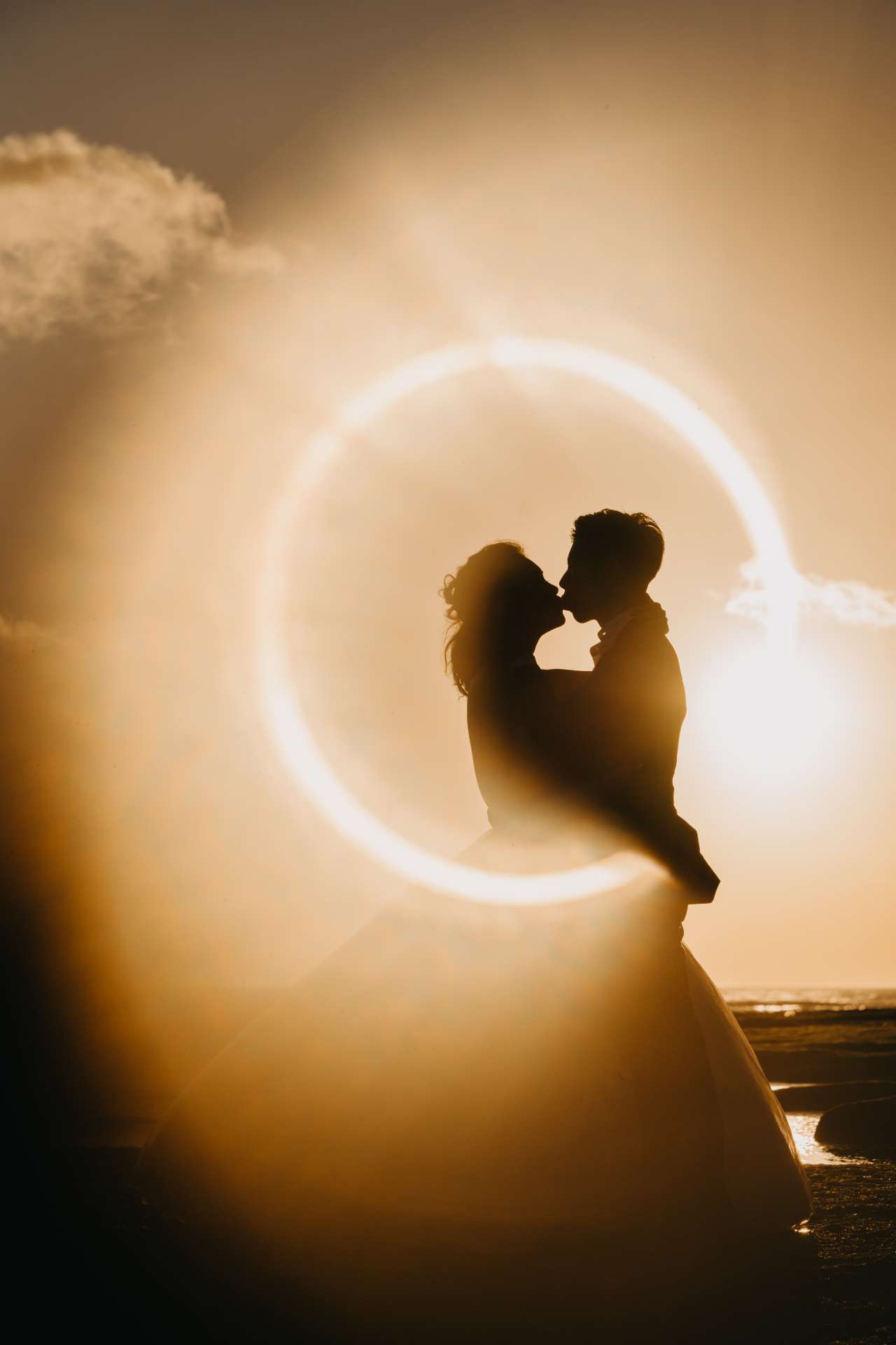 via roy prewedding bali nyayi beach